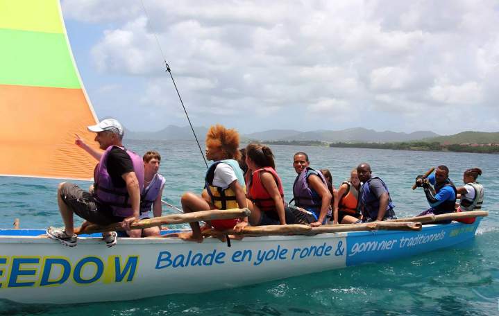 Découvrez la yole, emblème de la Martinique.