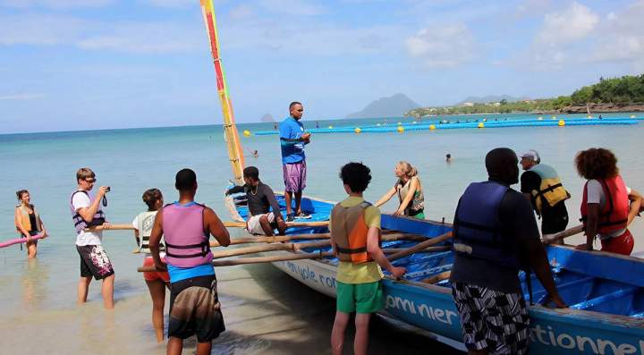Cours de voile Plage de corps de garde