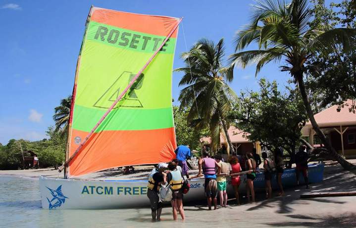Cours de voile Plage de corps de garde