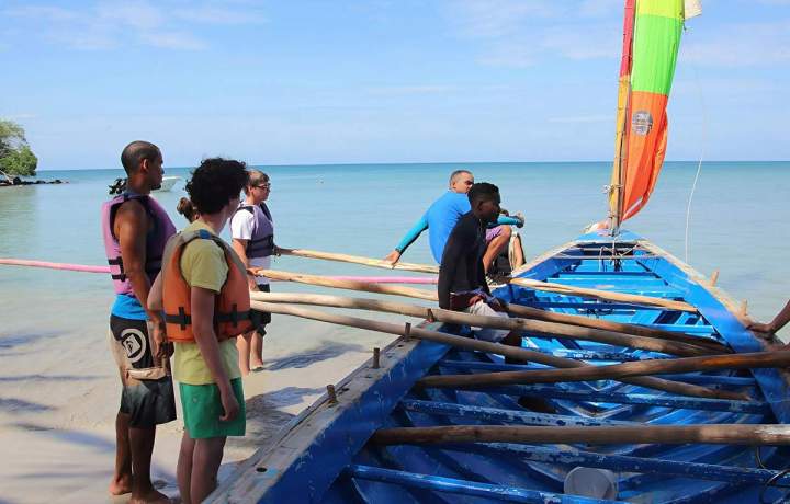 Apprentissage voile Cours de voile Plage de corps de garde