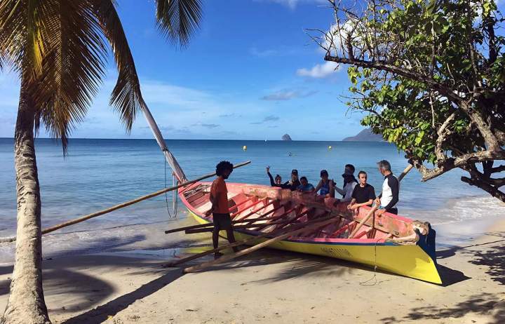 Apprentissage voile Plage de corps de garde